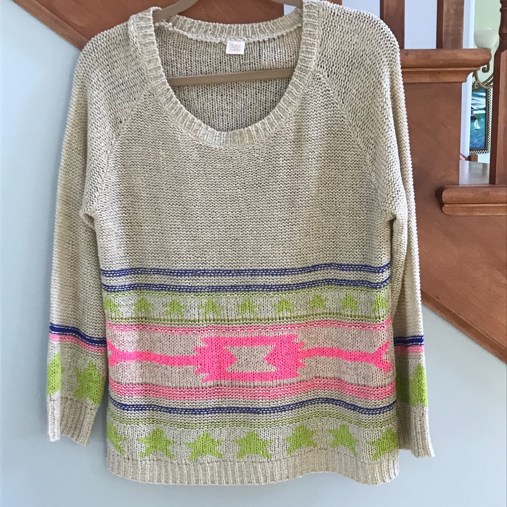 Beautiful lightweight “beach” sweater.  Worn once